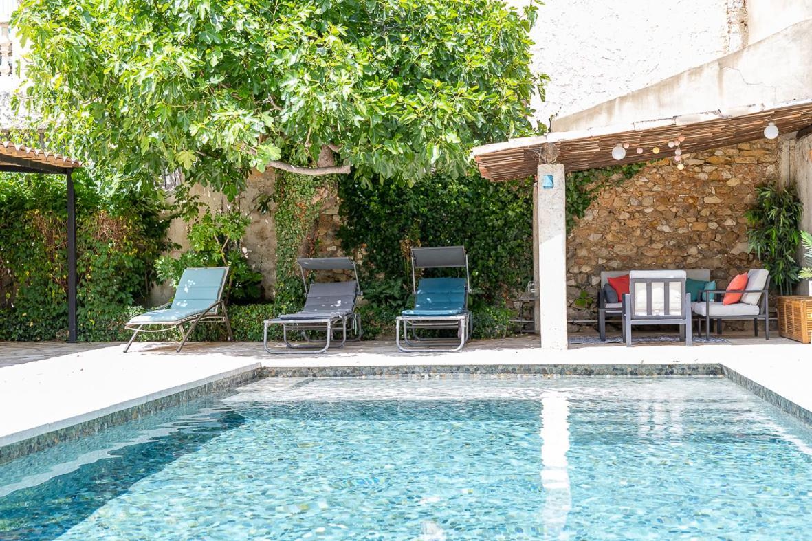 Maison De Maitre 230M² En Plein Coeur Du Village Camps-la-Source ภายนอก รูปภาพ